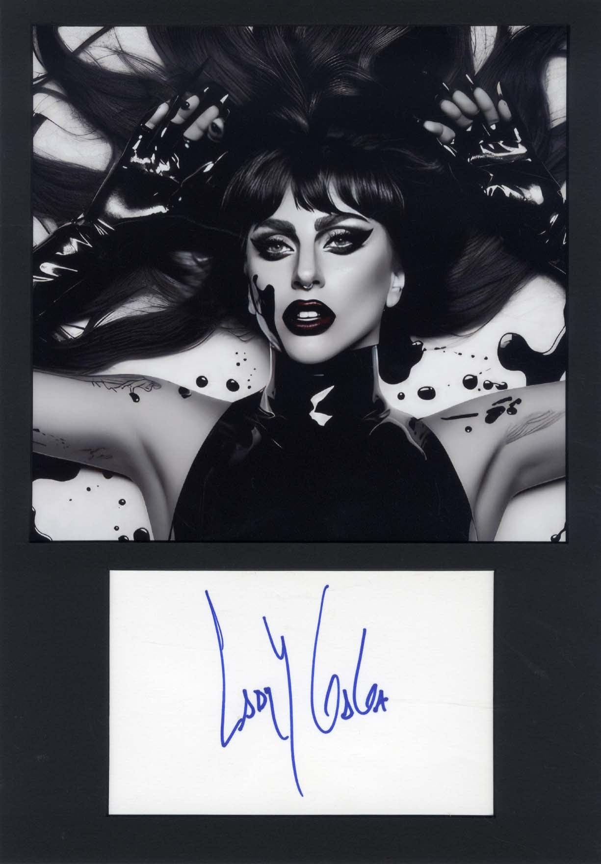  Lady Gaga Autograph Autogramm | ID 8590253392021