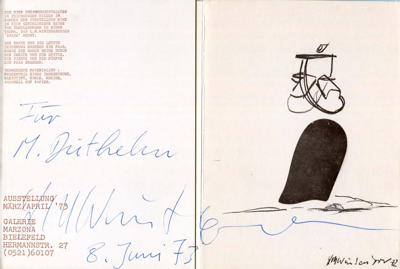 Lambert Maria Wintersberger Autograph Autogramm | ID 7884249202837