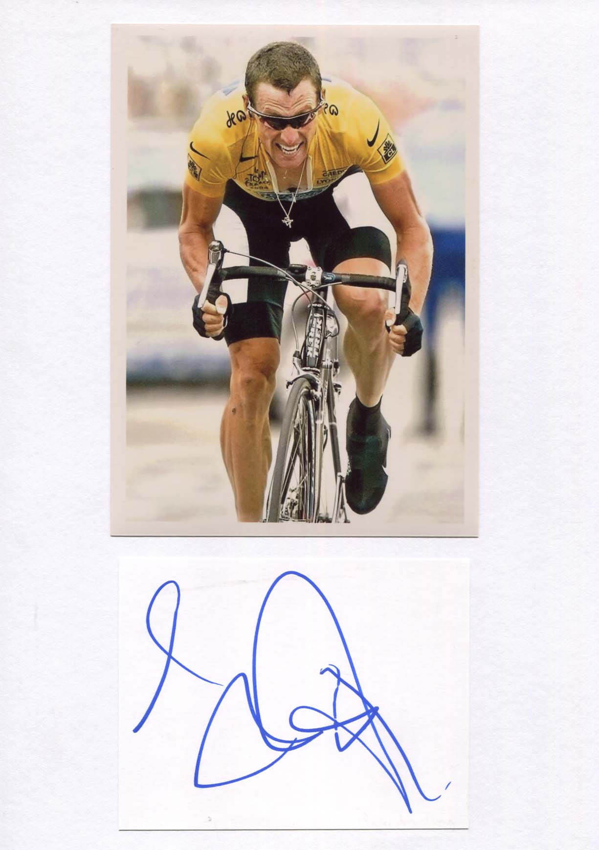 Lance Armstrong Autograph Autogramm | ID 7940136960149