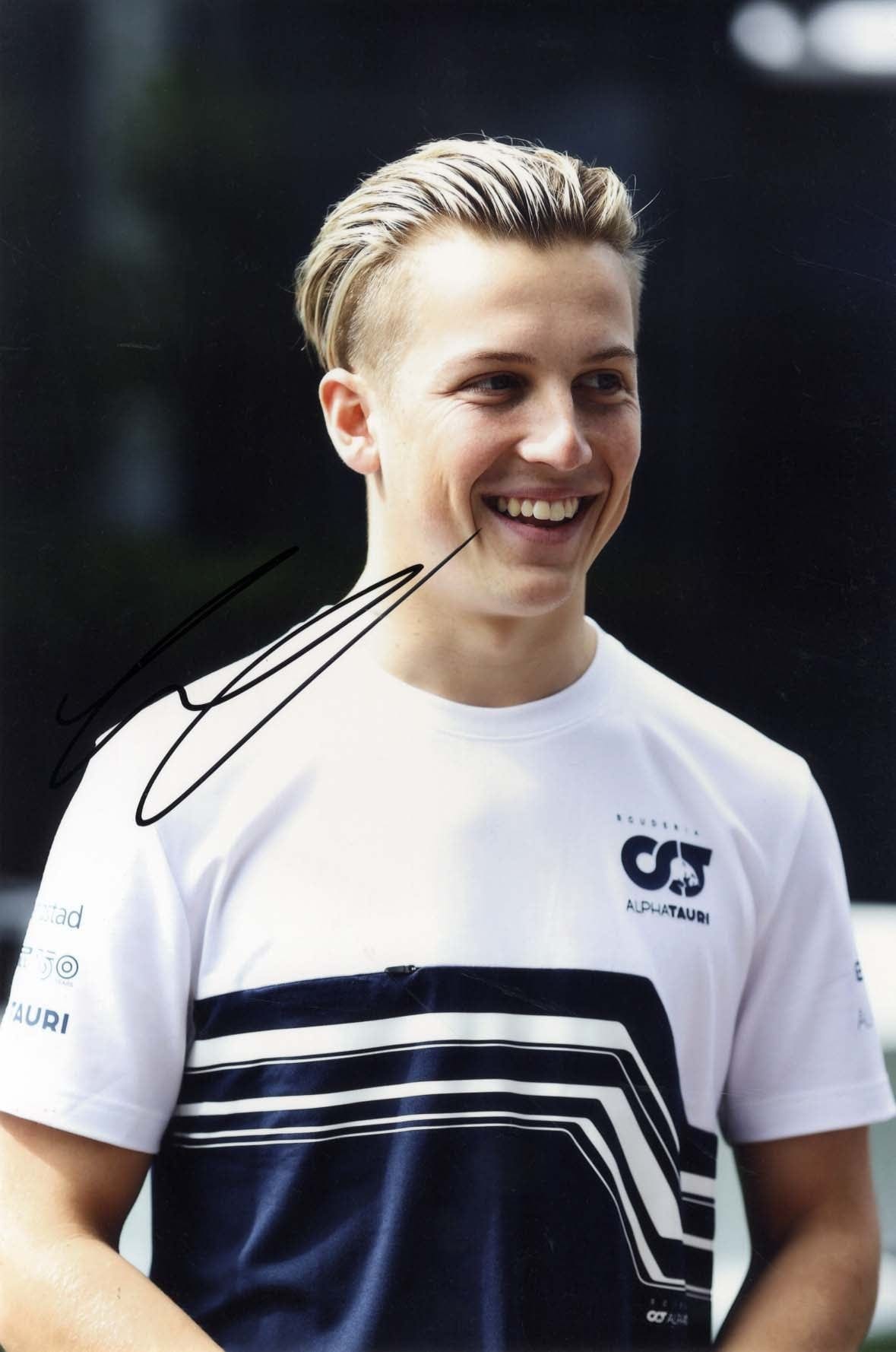 Liam Lawson Autograph IP Signed Photograph liam-lawson-autograph-ip-signed-photograph