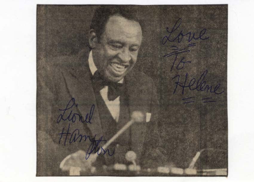 Lionel Leo Hampton Autograph Autogramm | ID 14603804868989