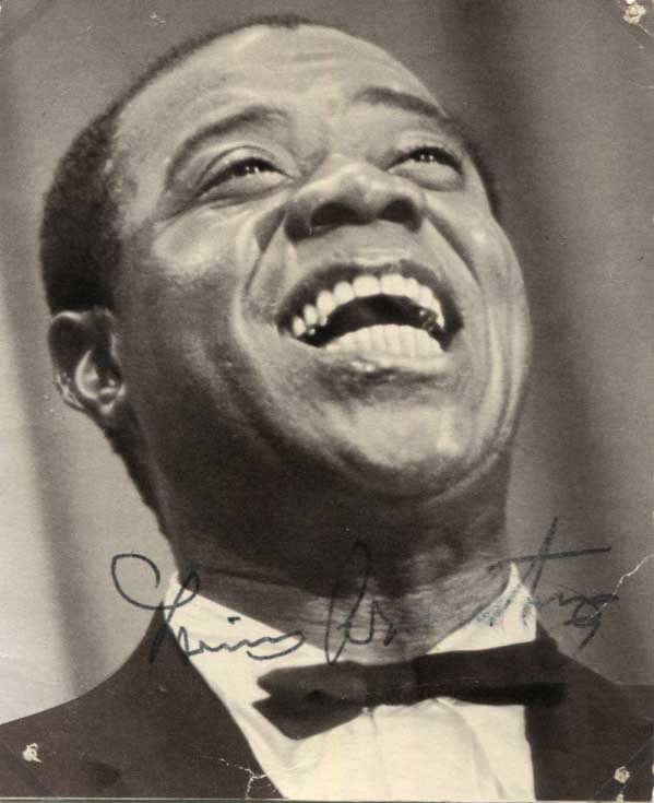 Louis Armstrong Autograph Autogramm | ID 8544845332629