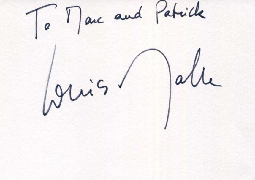 Louis Malle Autograph Autogramm | ID 8506269106325