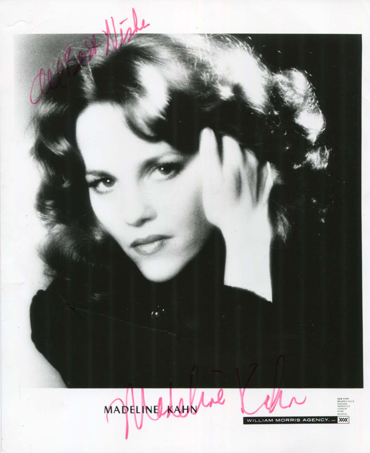 Madeline Gail Kahn Autograph Autogramm | ID 8105824944277