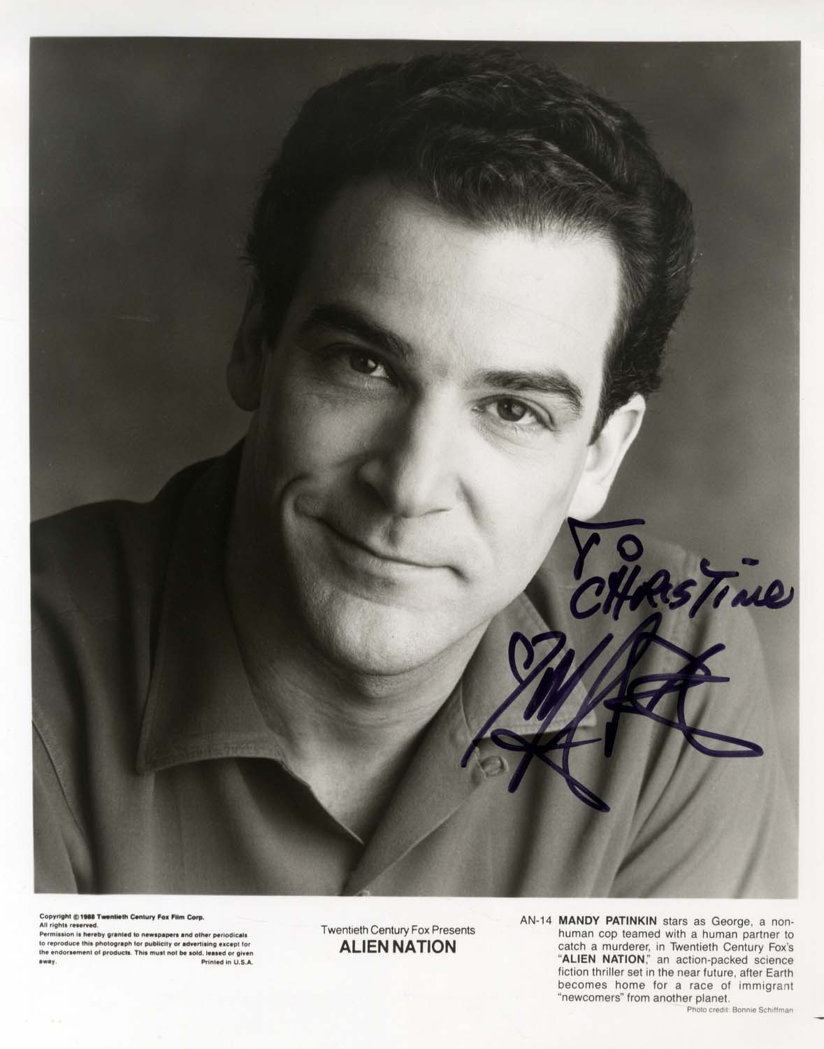 Mandy Patinkin Autograph Autogramm | ID 14602718675325