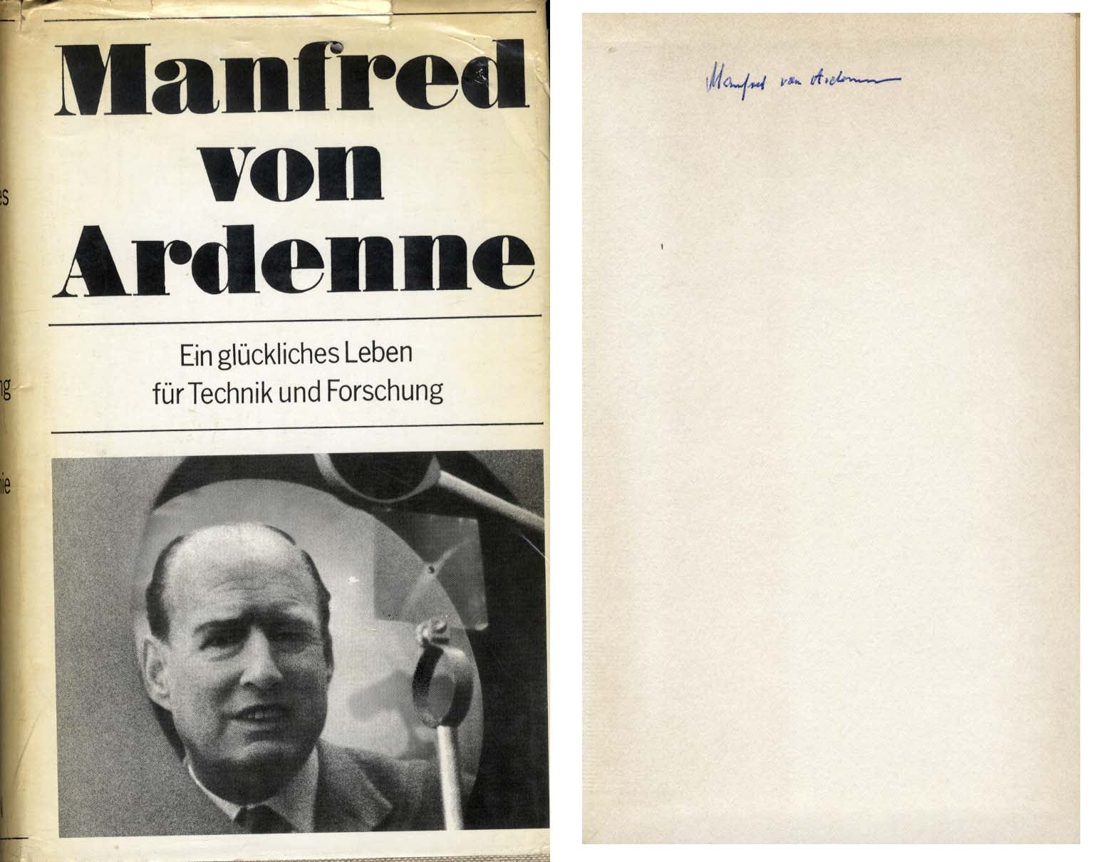 Manfred  von Ardenne Autograph Autogramm | ID 8602330366101