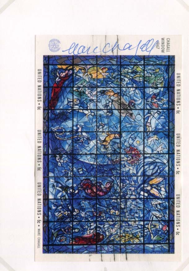 Marc Chagall Autograph Autogramm | ID 8334281408661