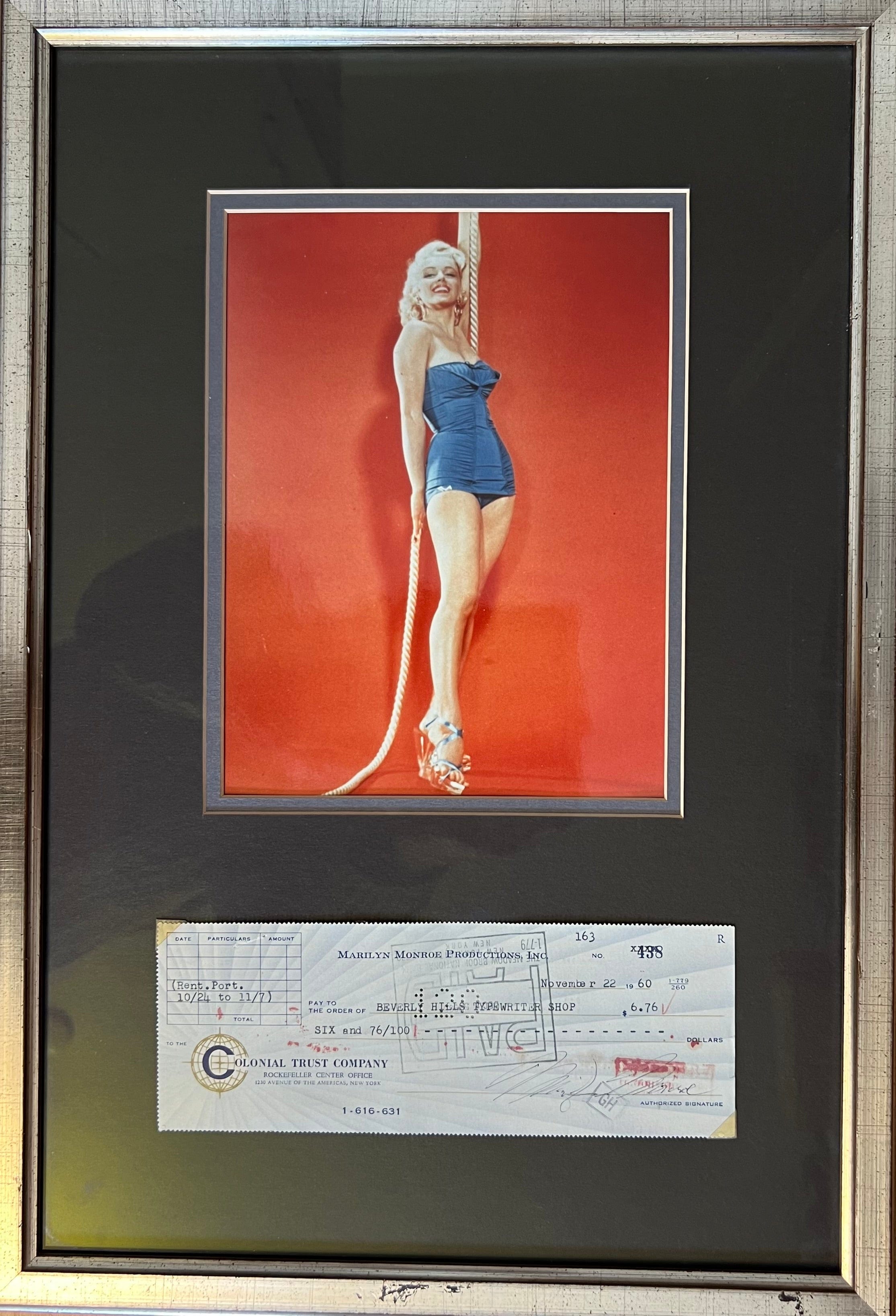 Marilyn Monroe Autograph Autogramm | ID 15772628779389