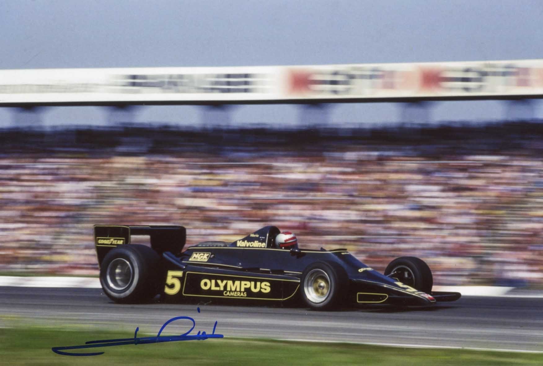 Mario Andretti Autograph Autogramm | ID 8565978890389