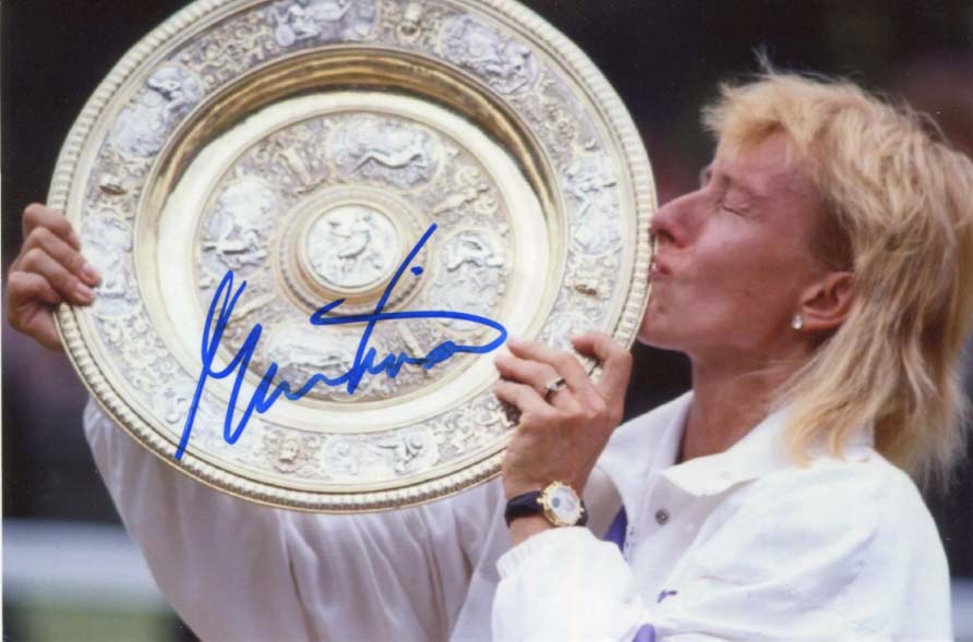 Martina Navratilova Autograph | Signed Photographs