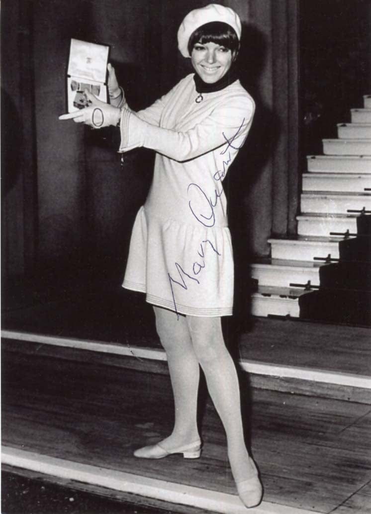 Mary Quant Autograph Autogramm | ID 7964704145557