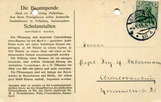 Max Isidor Bodenheimer Autograph Autogramm | ID 8424439611541