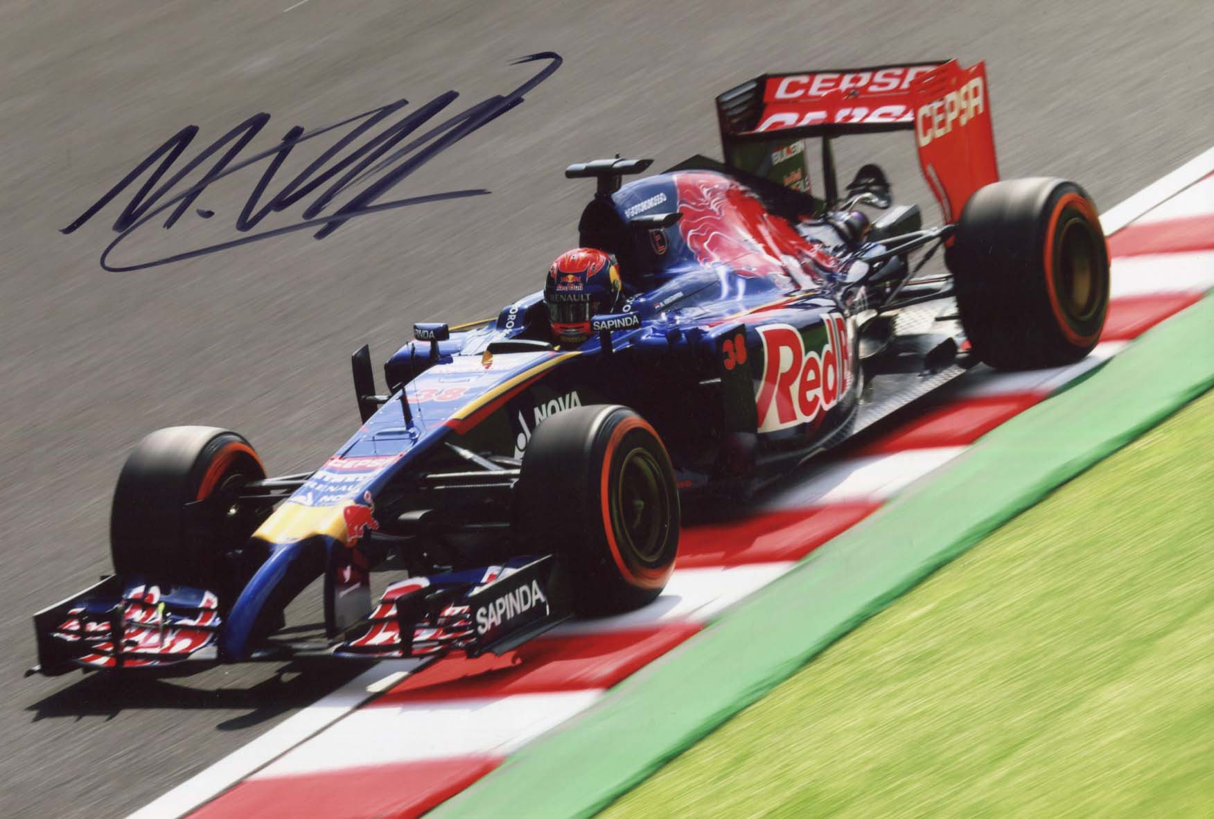Max Verstappen Autograph Autogramm | ID 7978056417429