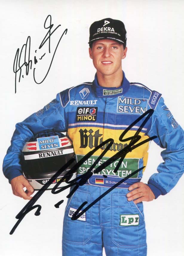Michael Schumacher Autograph Autogramm | ID 7970755051669