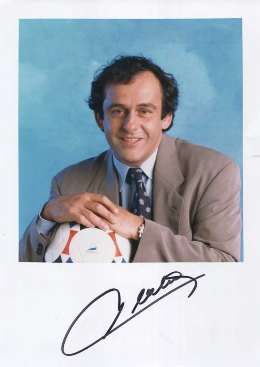 Michel Platini Autograph Autogramm | ID 14835903791485