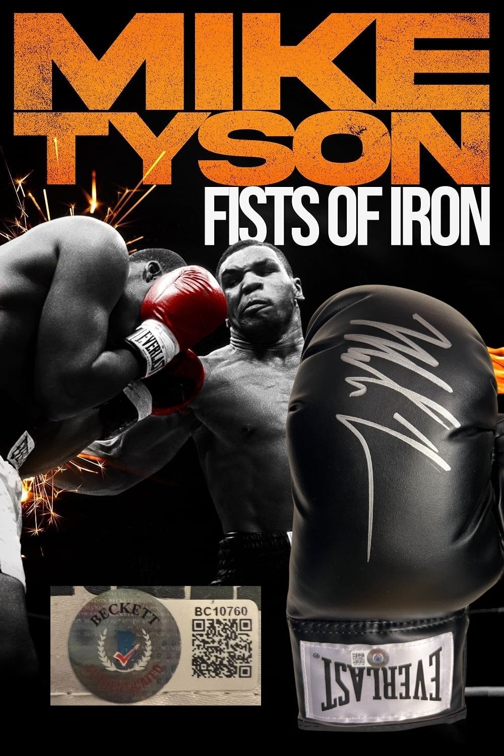 Mike Tyson Autograph signed records / memorabilia