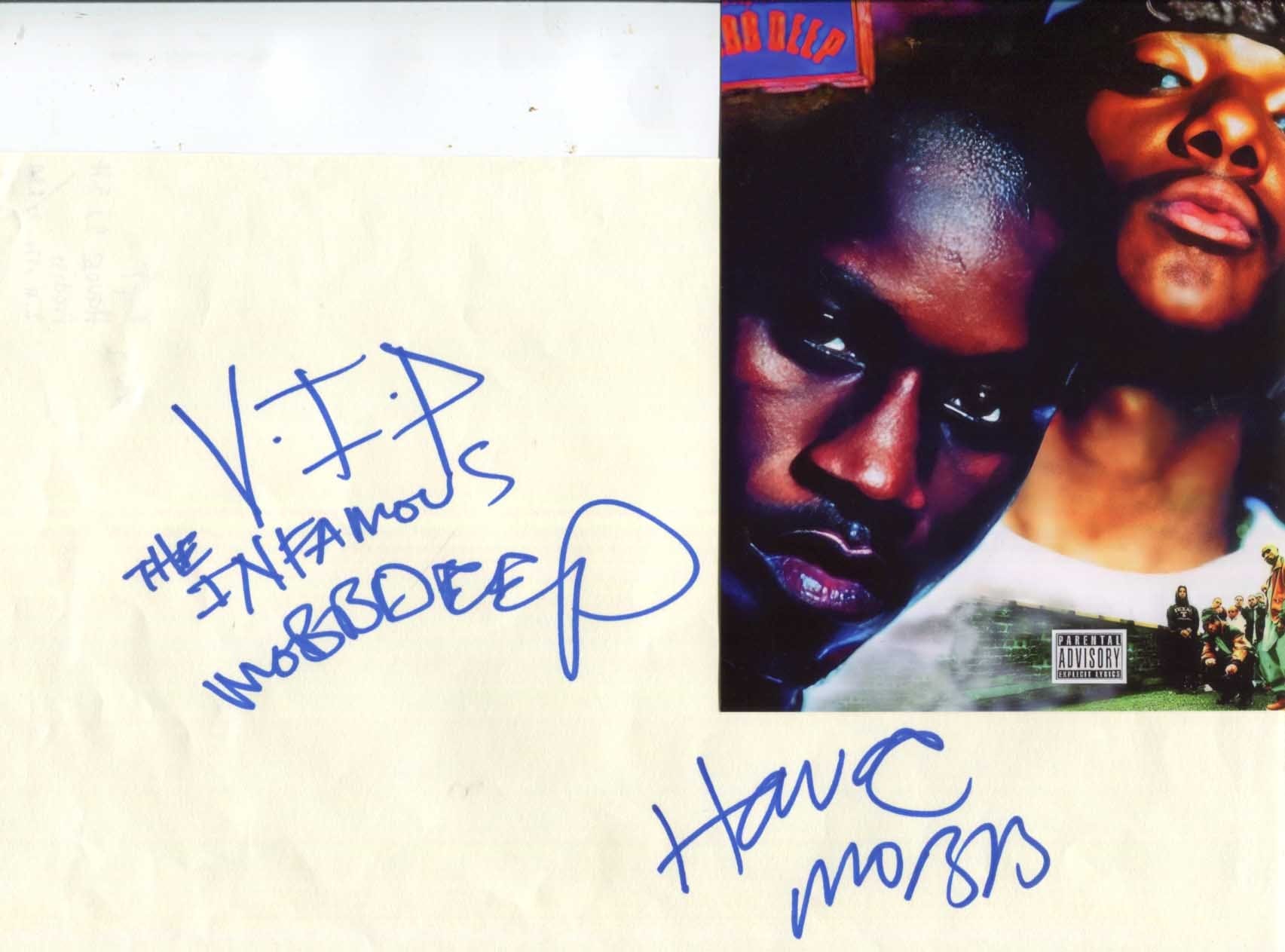  Prodigy &amp; Havoc Autograph Autogramm | ID 8551634108565