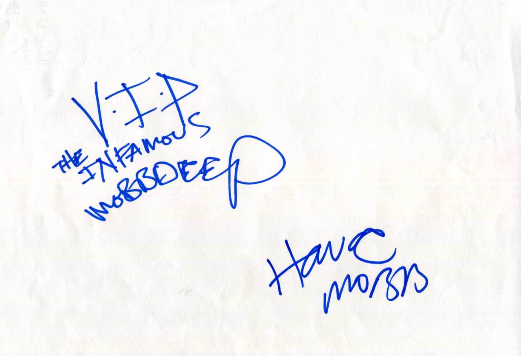  Prodigy &amp; Havoc Autograph Autogramm | ID 8551634108565