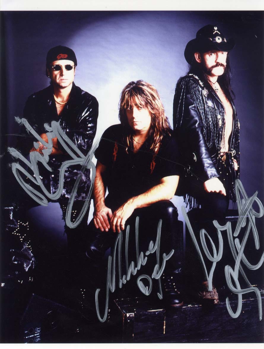  Motörhead Autograph Autogramm | ID 8597653160085