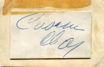 Muhammad Ali Autograph Autogramm | ID 8517947130005