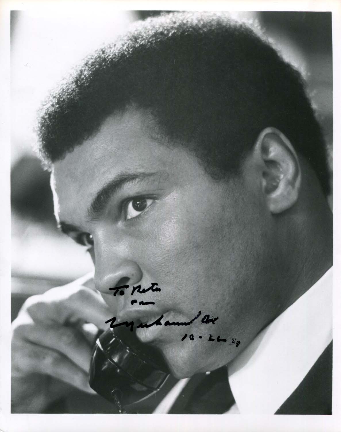 Muhammad Ali Autograph Autogramm | ID 7978207281301
