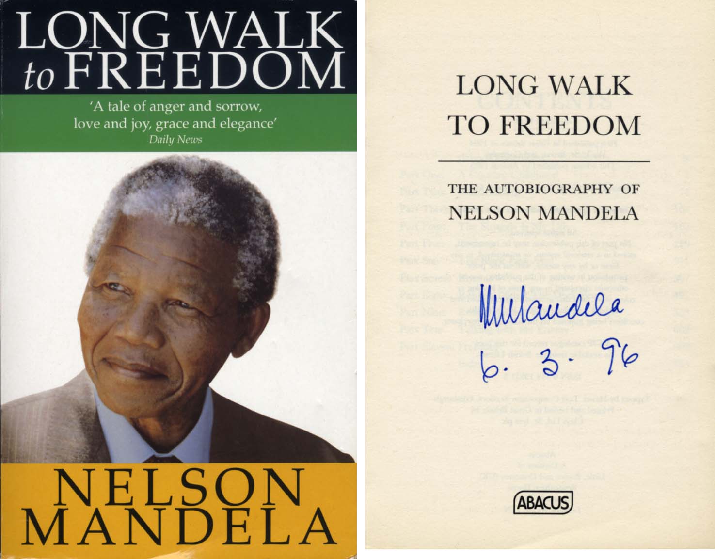 Nelson Mandela Autograph Autogramm | ID 14840887640445