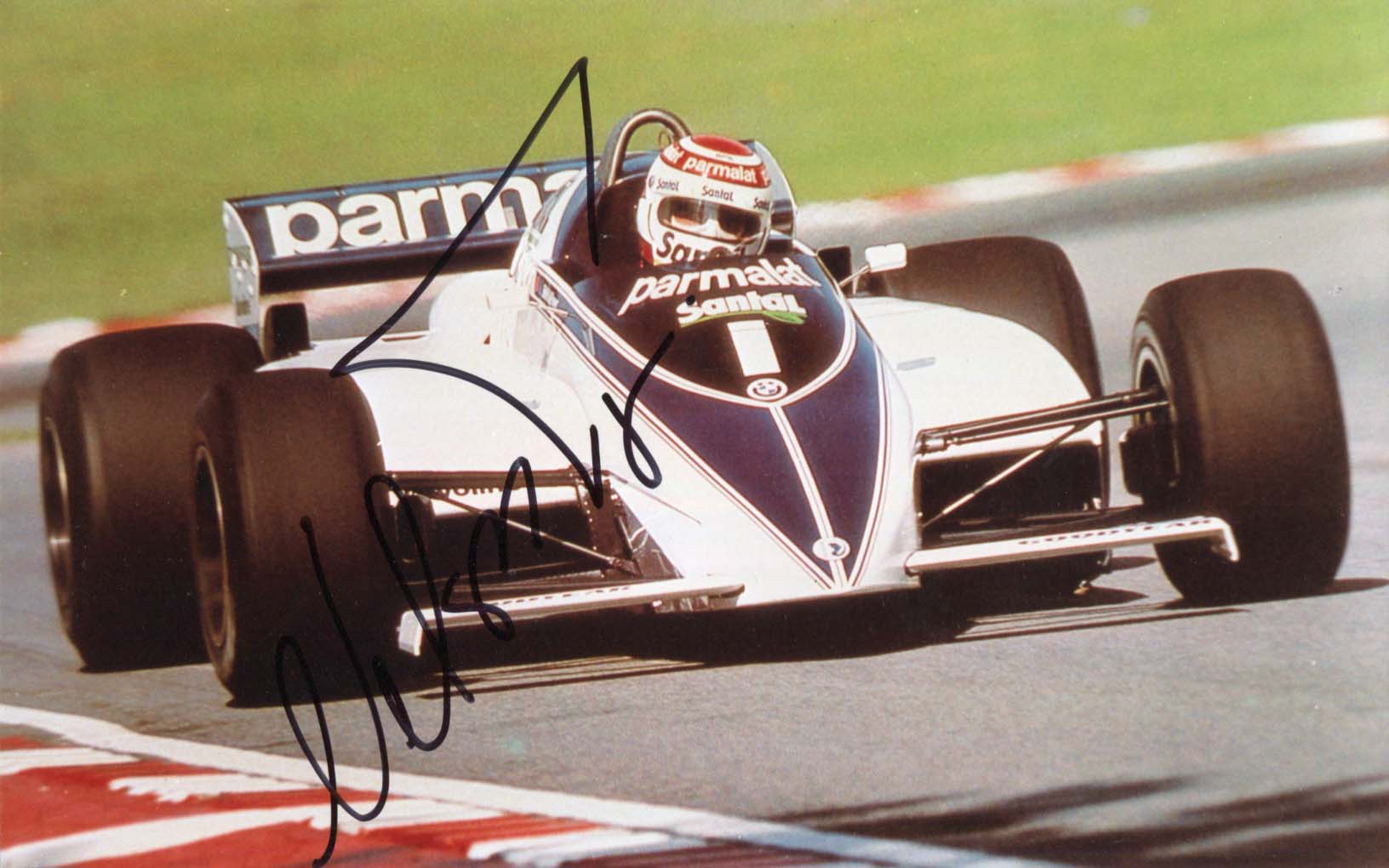 Nelson  Piquet Autograph Autogramm | ID 8028061663381