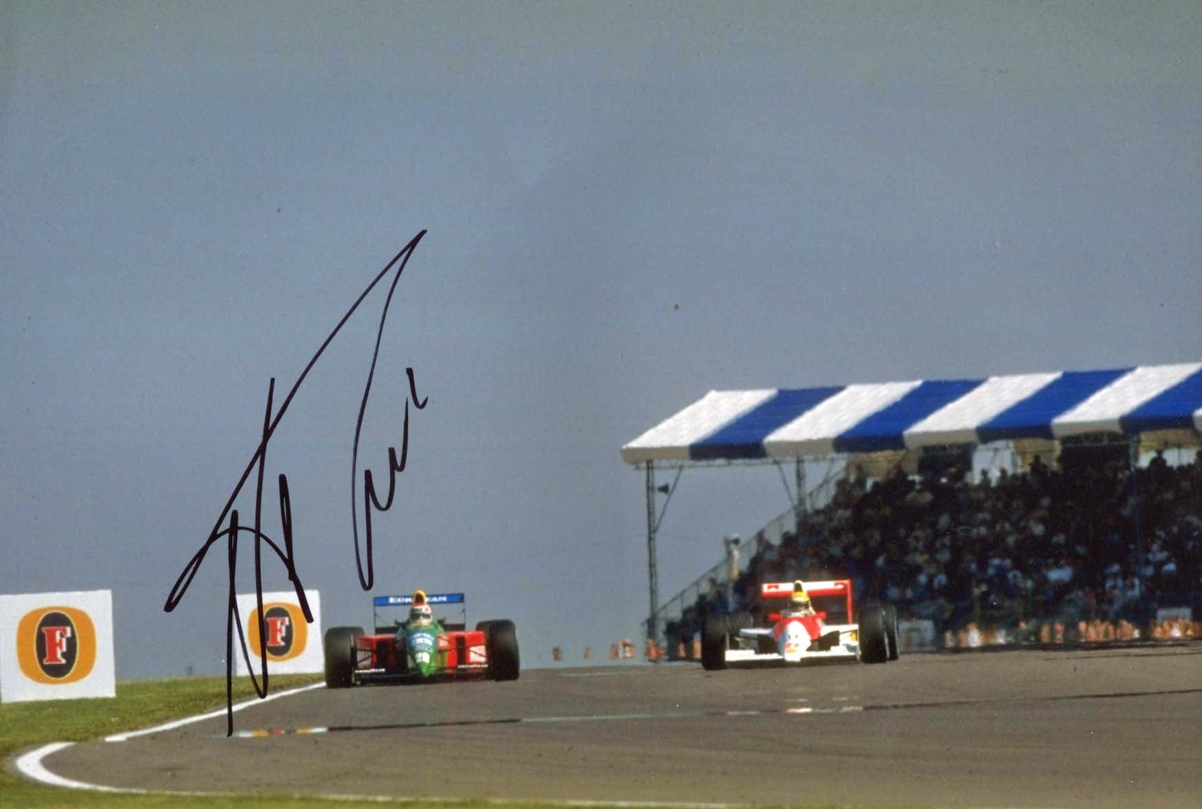 Nelson  Piquet Autograph Autogramm | ID 8081254023317