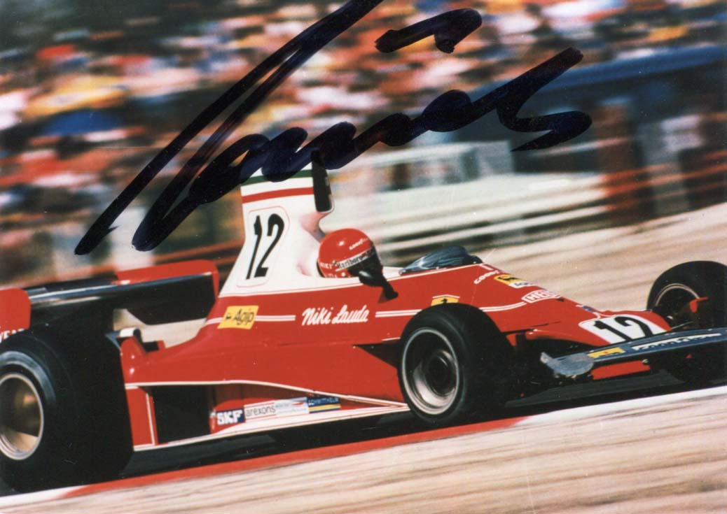 Niki Lauda Autograph Autogramm | ID 8099495411861