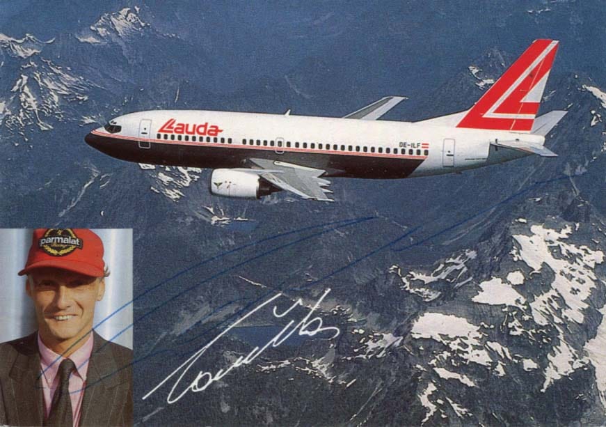Niki  Lauda Autograph Autogramm | ID 8213299789973