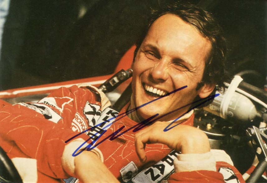 Niki  Lauda Autograph Autogramm | ID 8213317058709