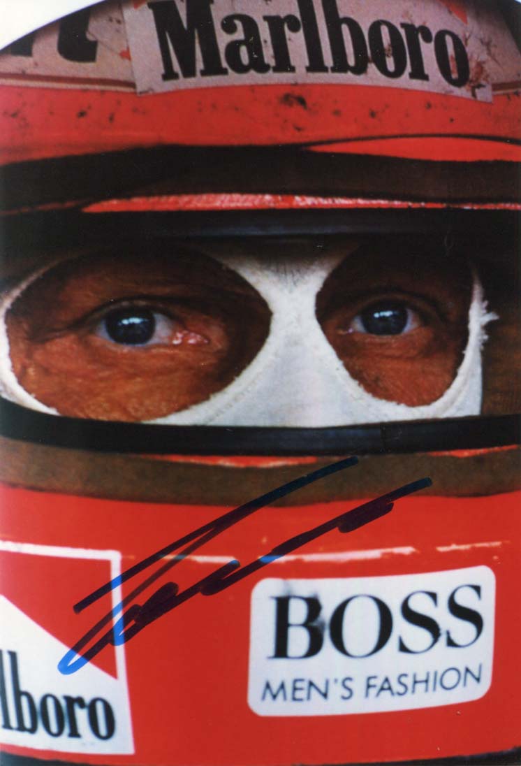 Niki  Lauda Autograph Autogramm | ID 8213321973909