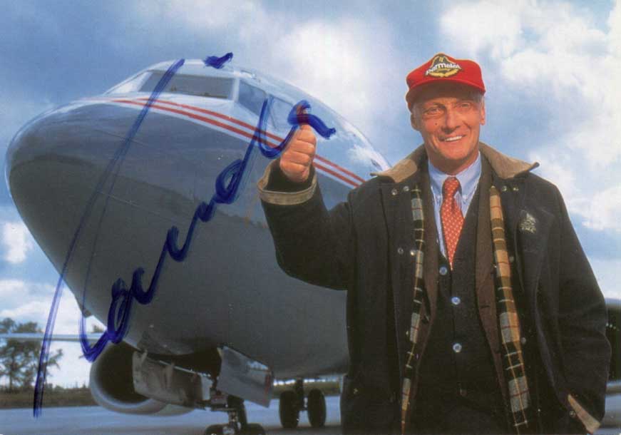 Niki  Lauda Autograph Autogramm | ID 8526629503125