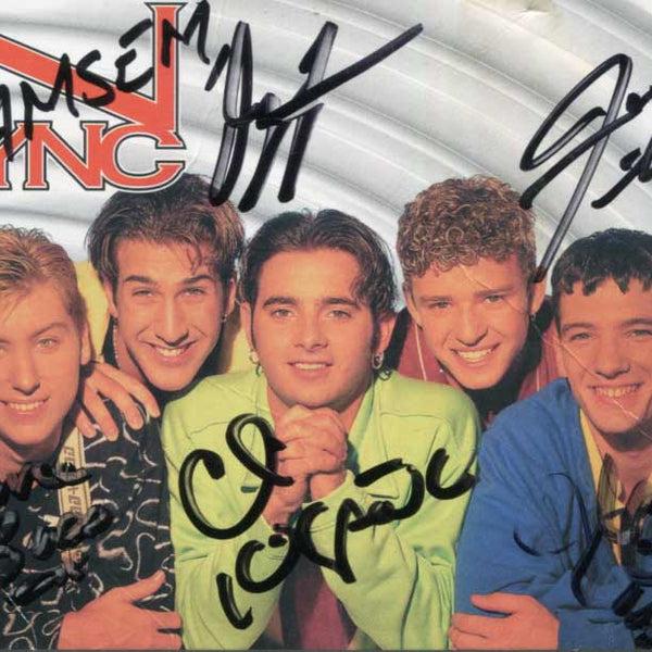 N'Sync サイン NSYNC Autograph | signed photographs