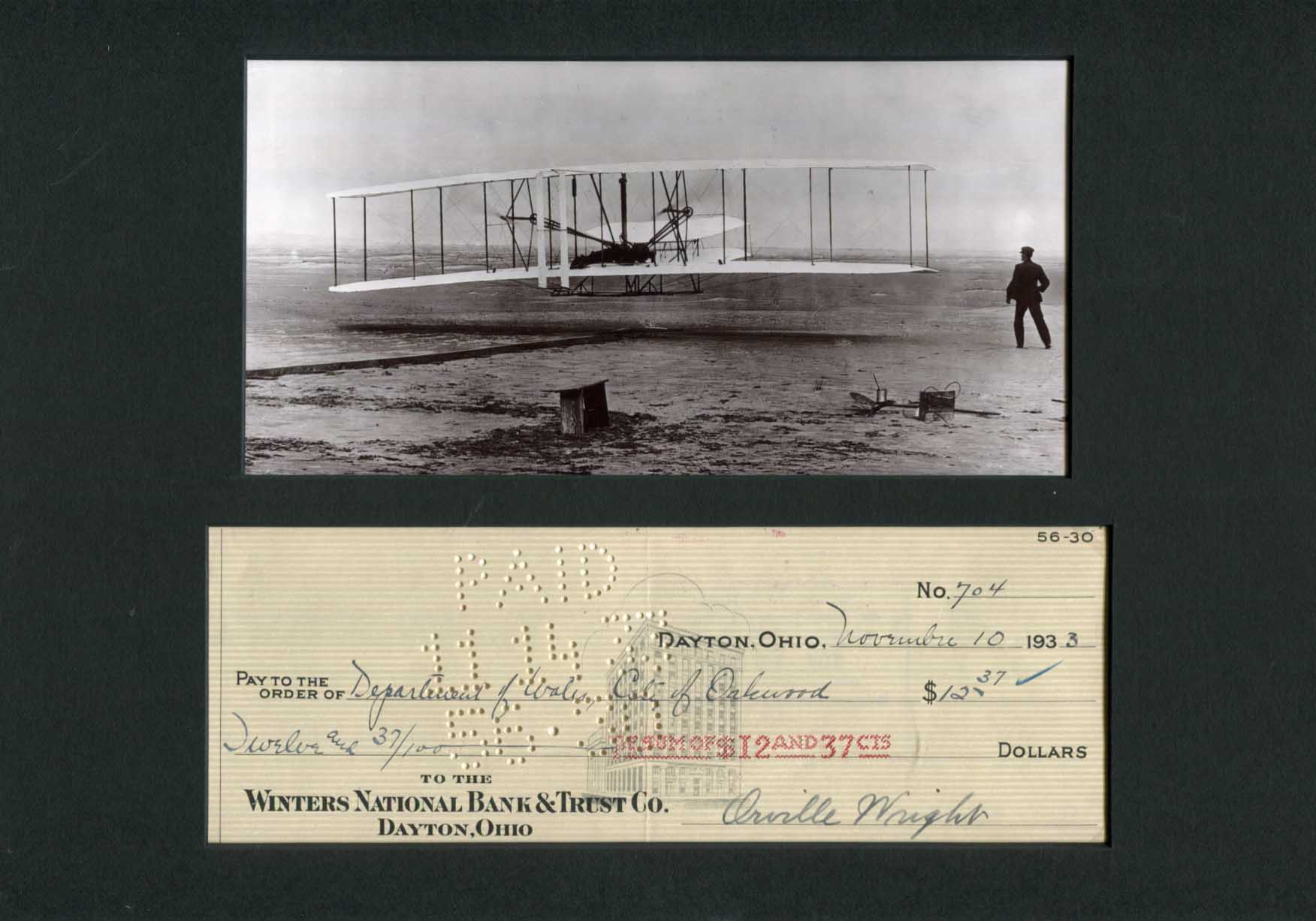 Orville Wright Autograph Autogramm | ID 8611430203541