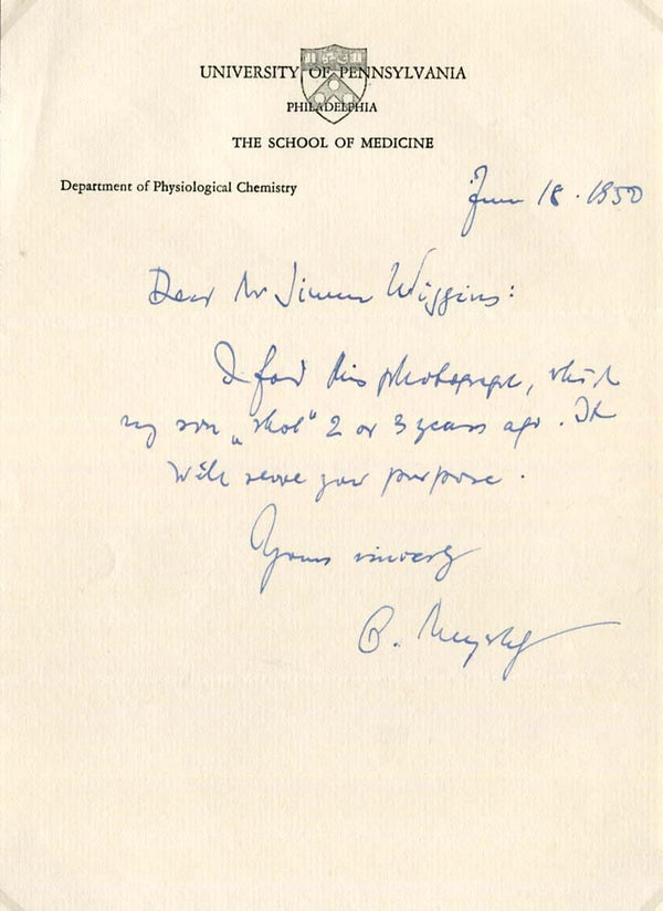 Science autographs and manuscripts