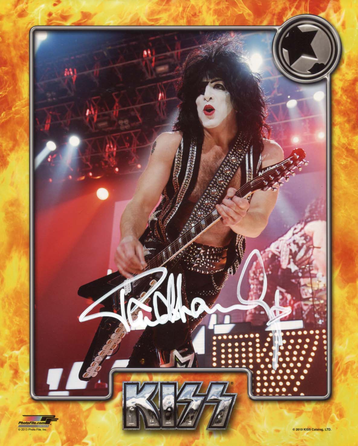 Paul Stanley Autograph | signed photographs