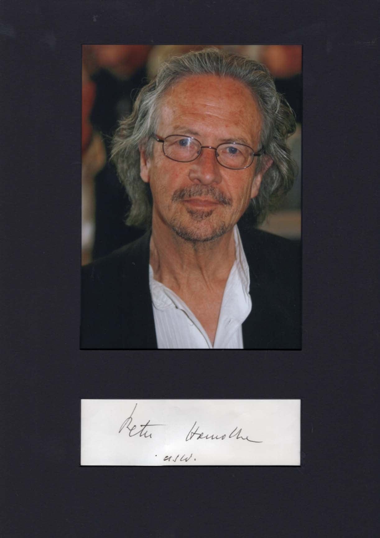 Peter Handke Handke Autograph Autogramm | ID 7915005018261