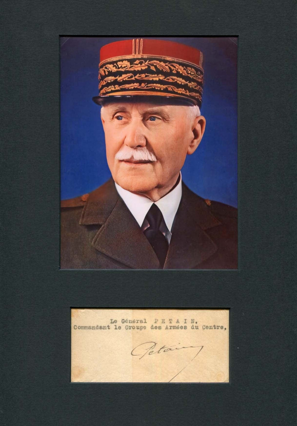 Philippe Petain Autograph Signed Cards Album Pages philippe-petain-autograph-signed-cards-album-pages