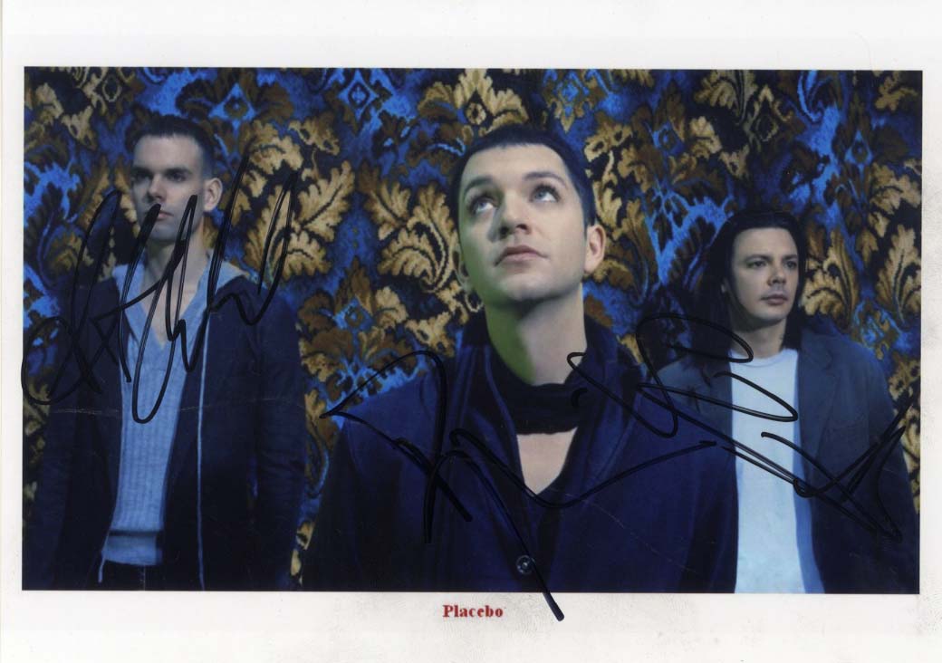  Placebo Autograph Autogramm | ID 8590308606101