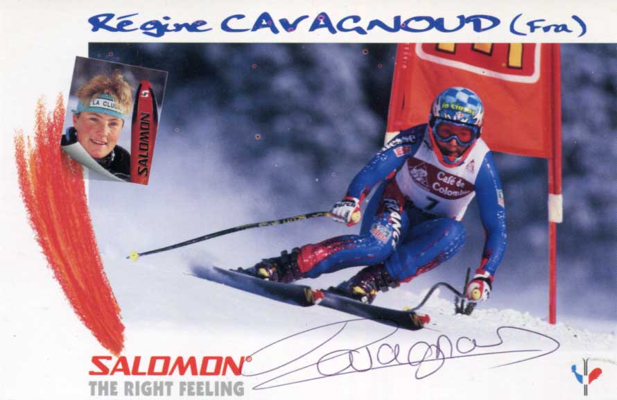 Régine Cavagnoud Autograph Autogramm | ID 14774828401021