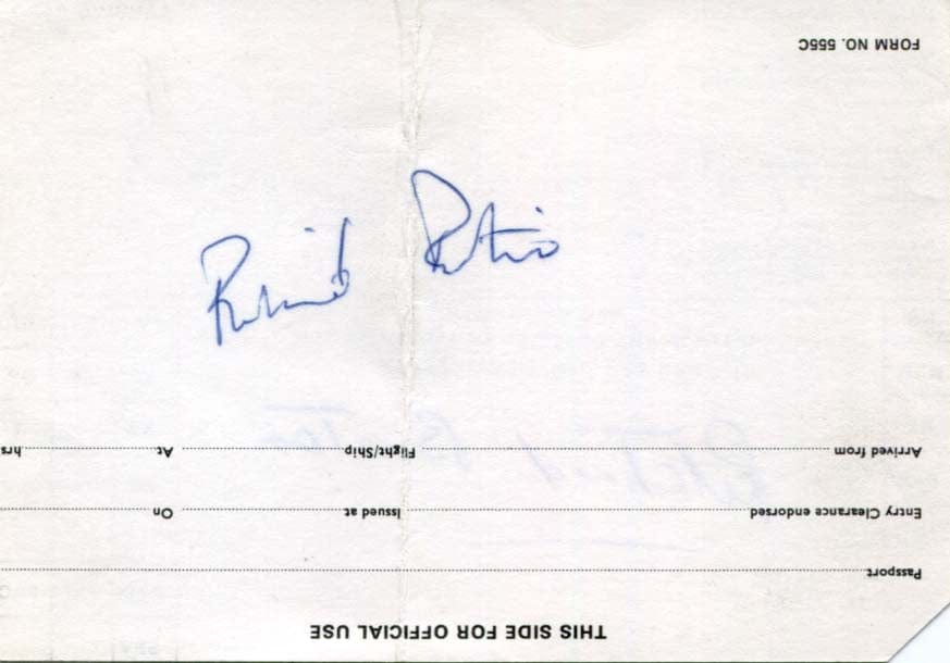 Richard Burton Autograph Autogramm | ID 8249589170325