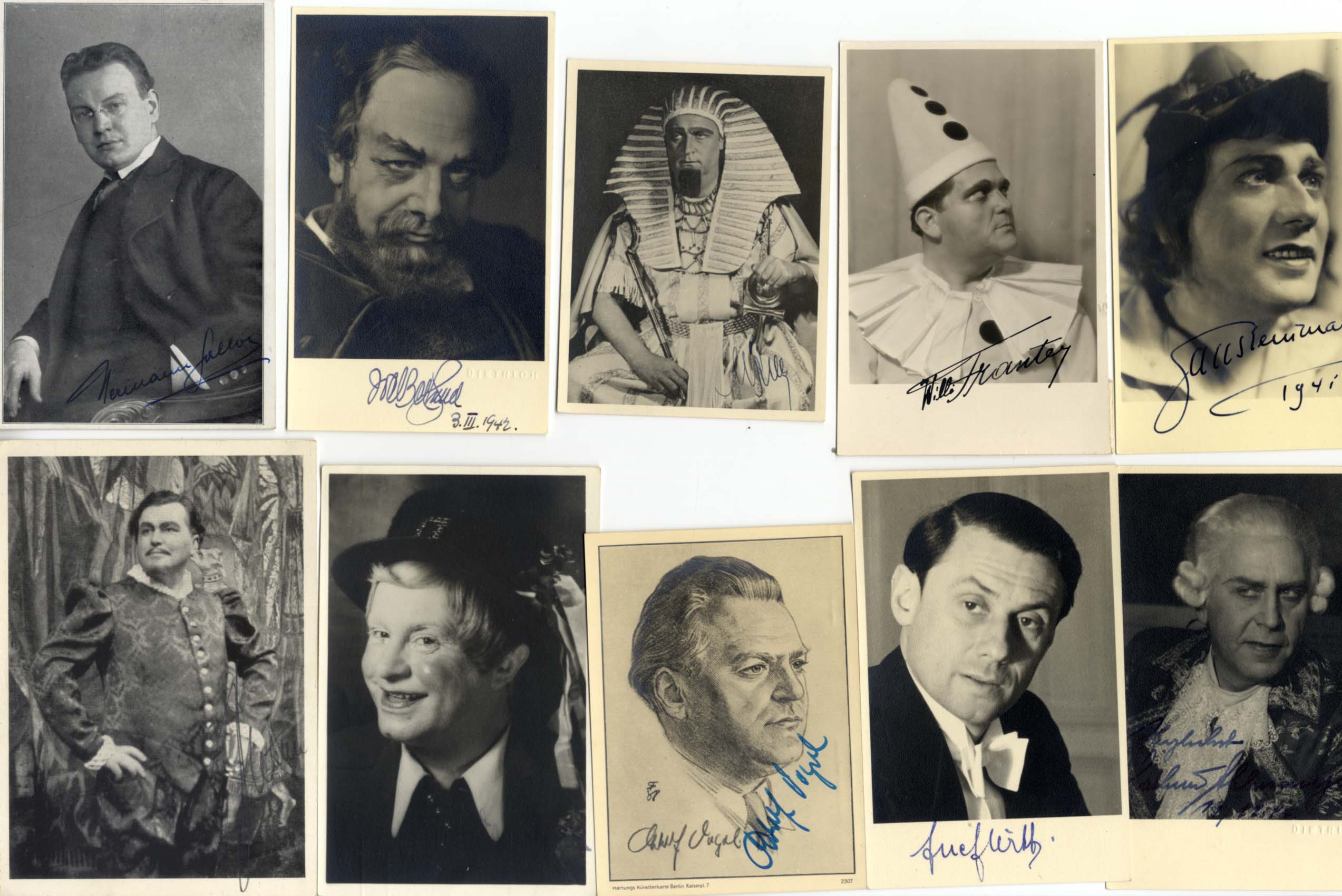 Richard Strauss &amp; Opera Singers Autograph Autogramm | ID 8229244960917