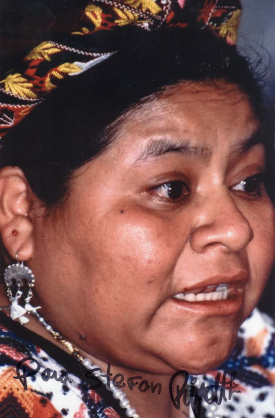 Rigoberta Menchu Autograph Autogramm | ID 8552230912149