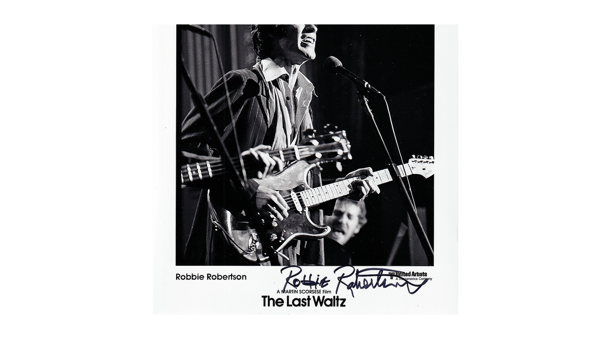 Robbie Robertson Autograph Autogramm | ID 16064202998141