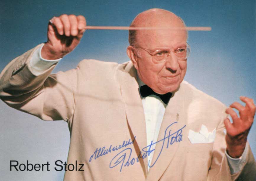 Robert Stolz Autograph Autogramm | ID 8558494154901