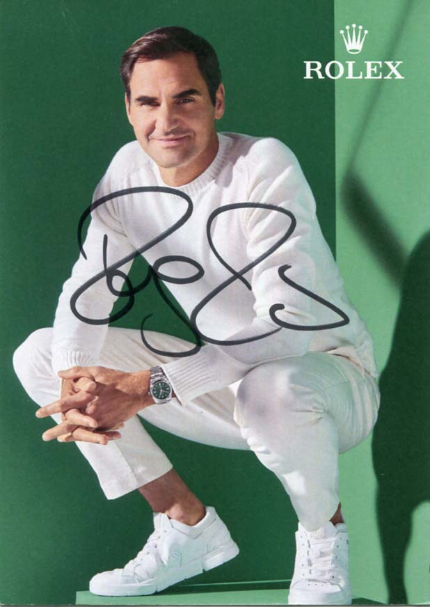 Roger Federer Autograph Autogramm | ID 7970542125205