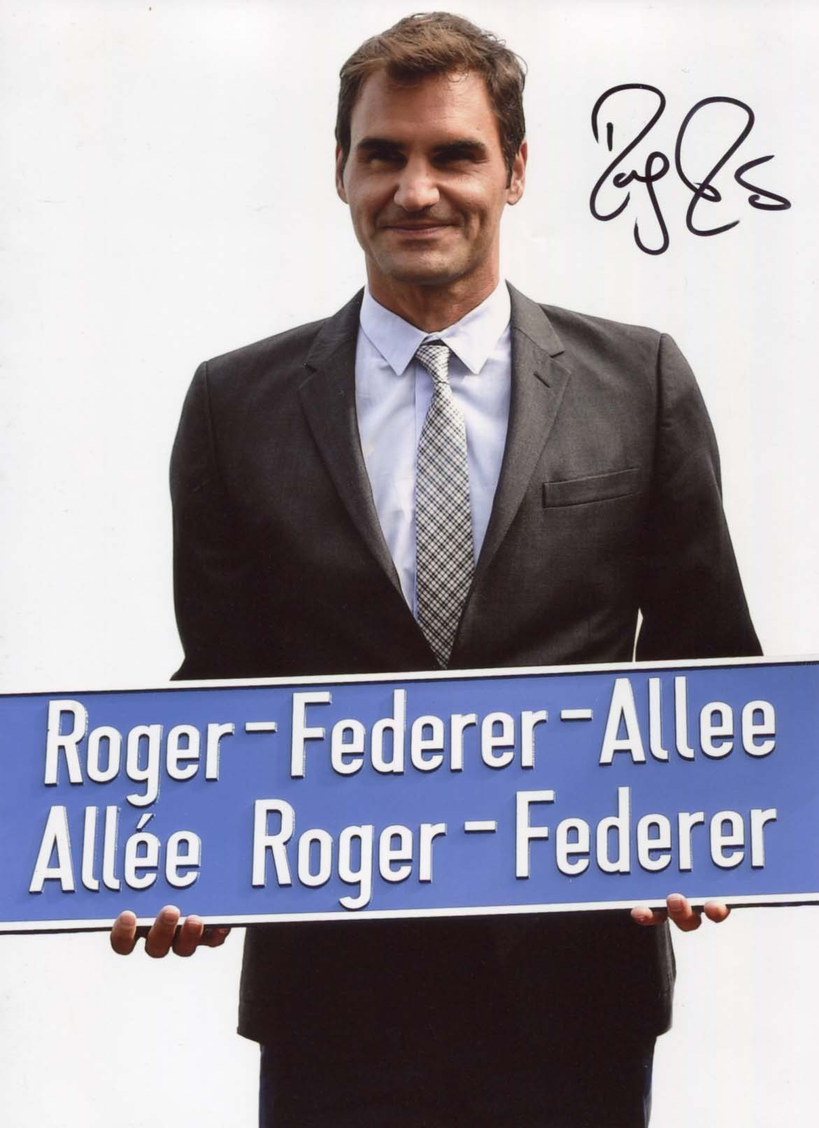 Roger Federer Autograph Autogramm | ID 8213235105941