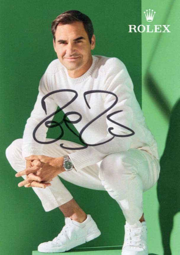 Roger Federer Autograph Autogramm | ID 8544118898837