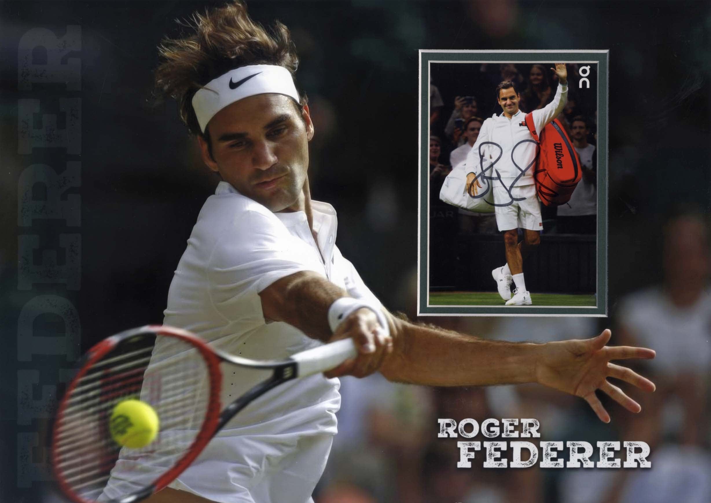 Roger Federer Autograph Autogramm | ID 8275281805461